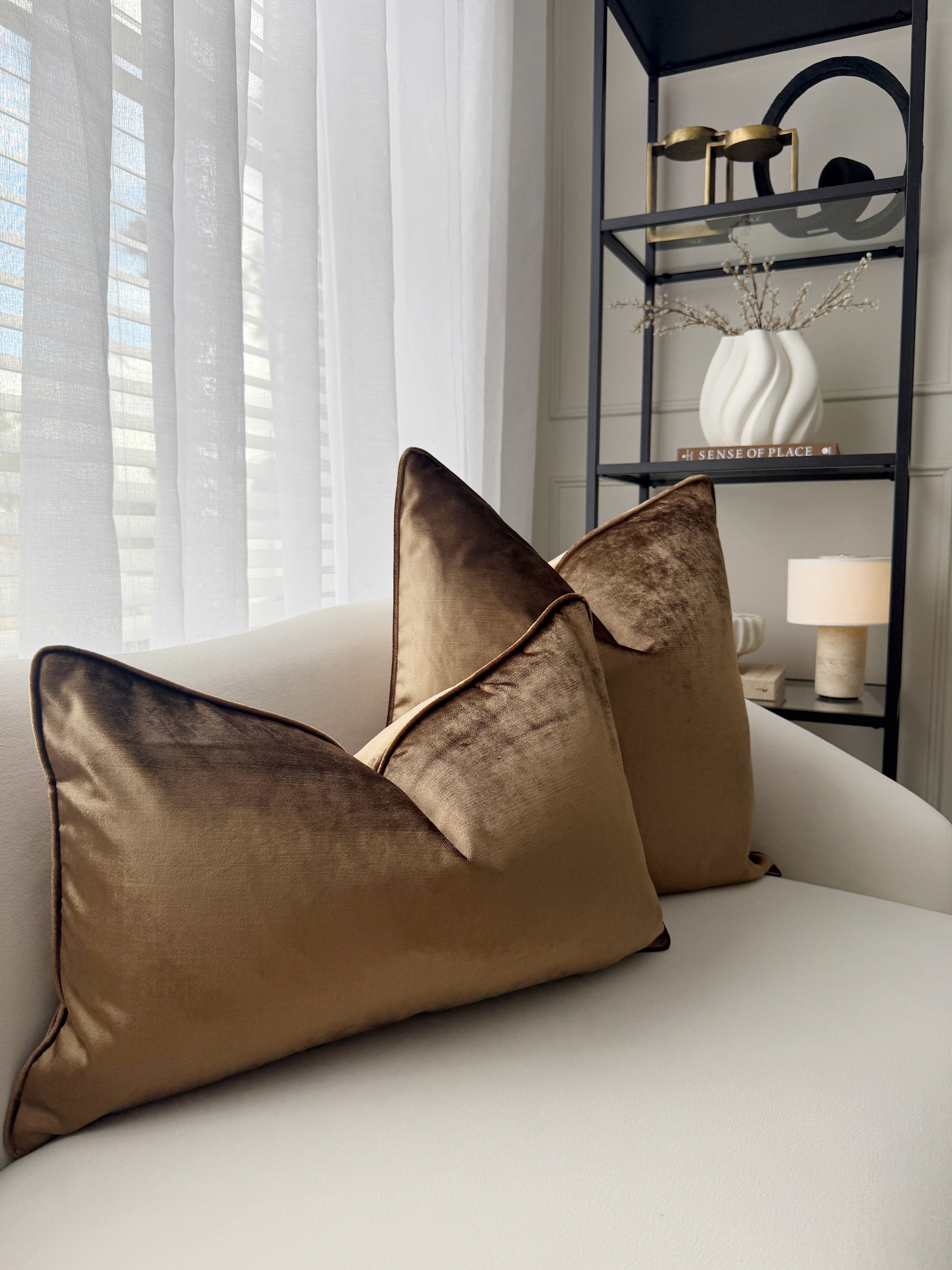 Tuscany Luxe Velvet Cushion Cover 55x55cm