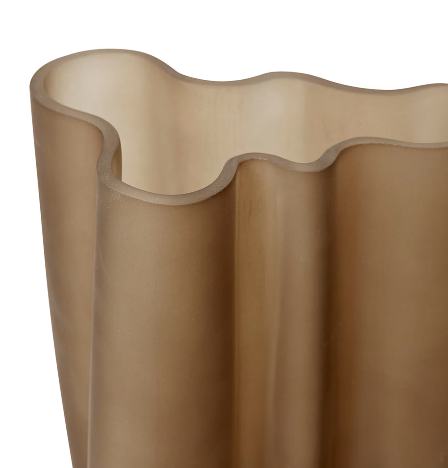 Victoria Vase Brown Large