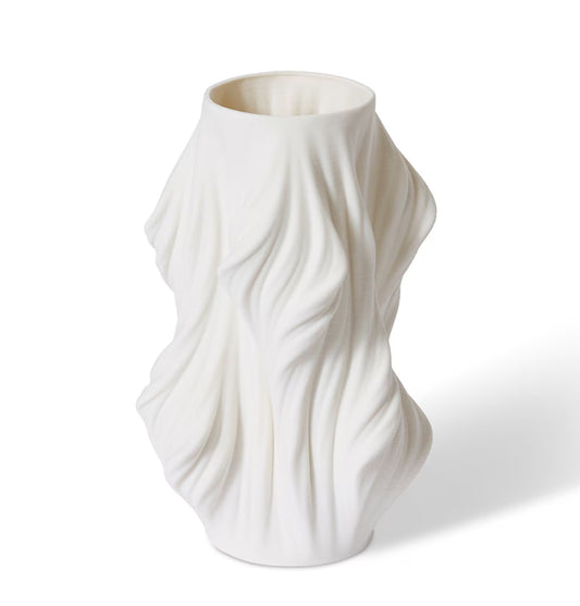 Aira White Vase 28cm