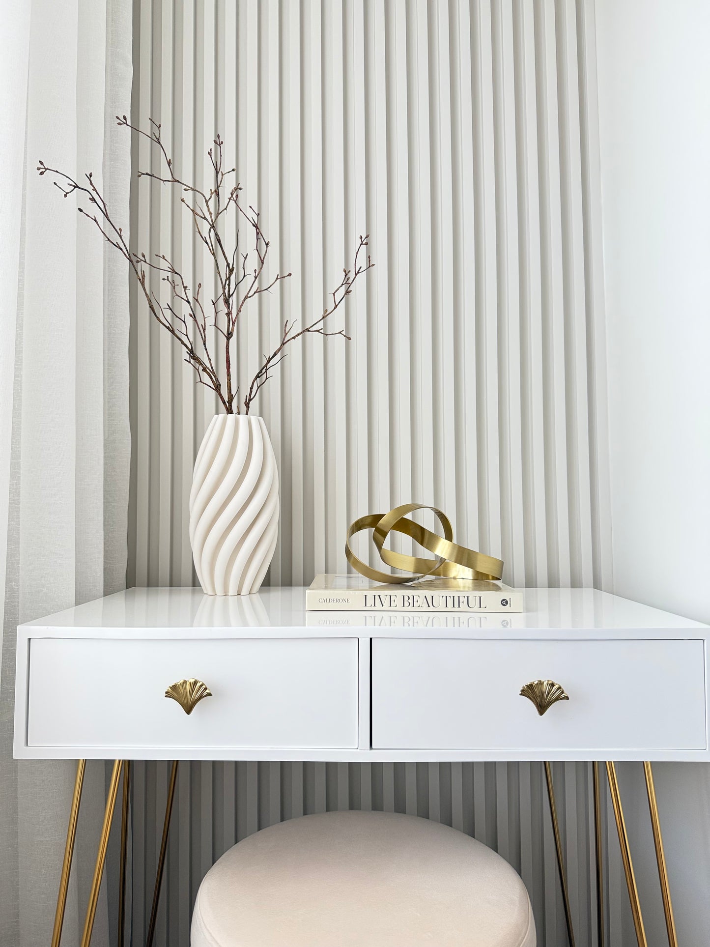 Elise Gold Sculpture