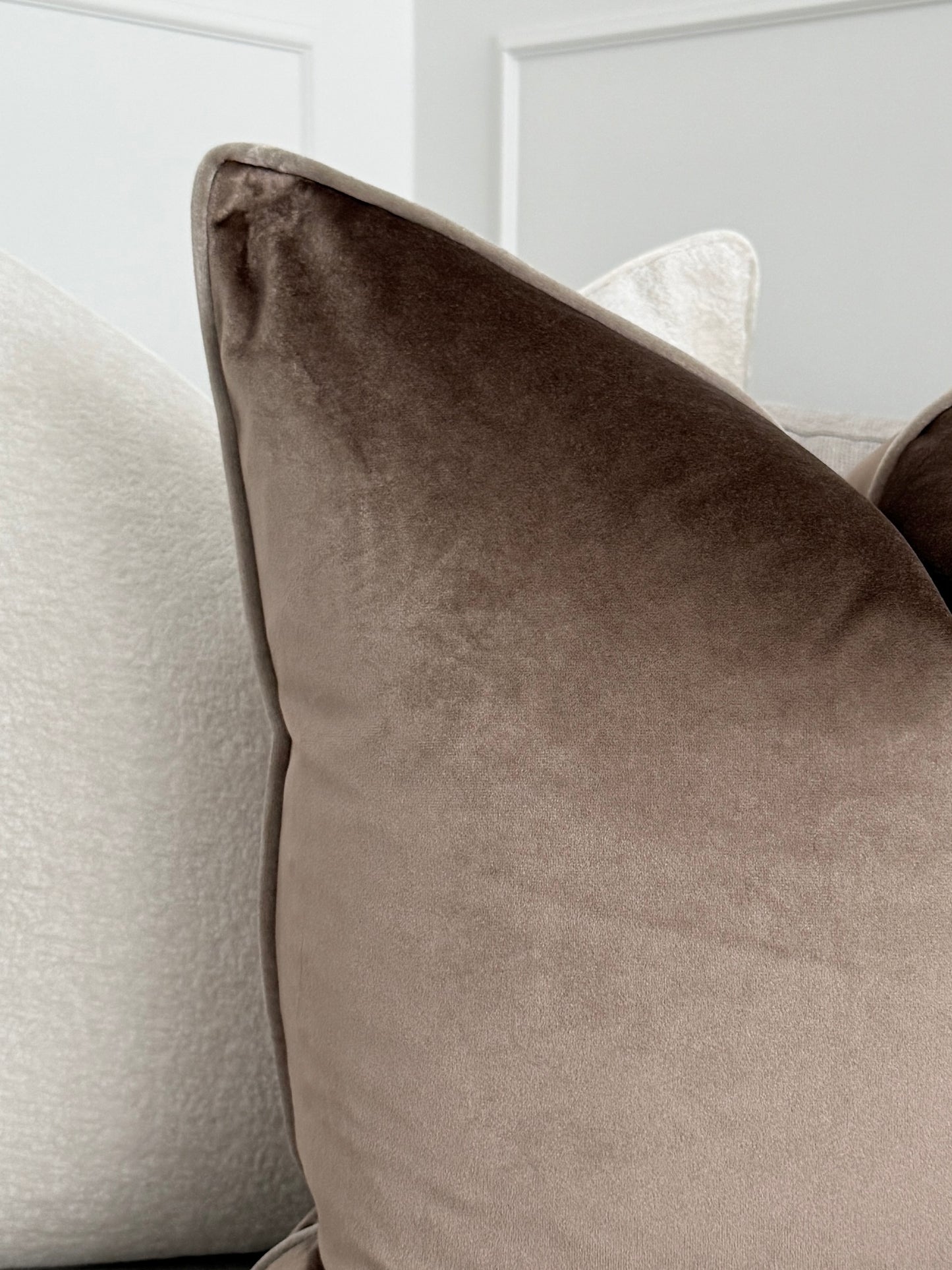 Bronze Luxe Velvet Cushion Cover