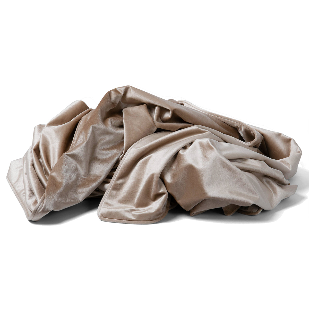 Champagne Luxe Velvet Throw