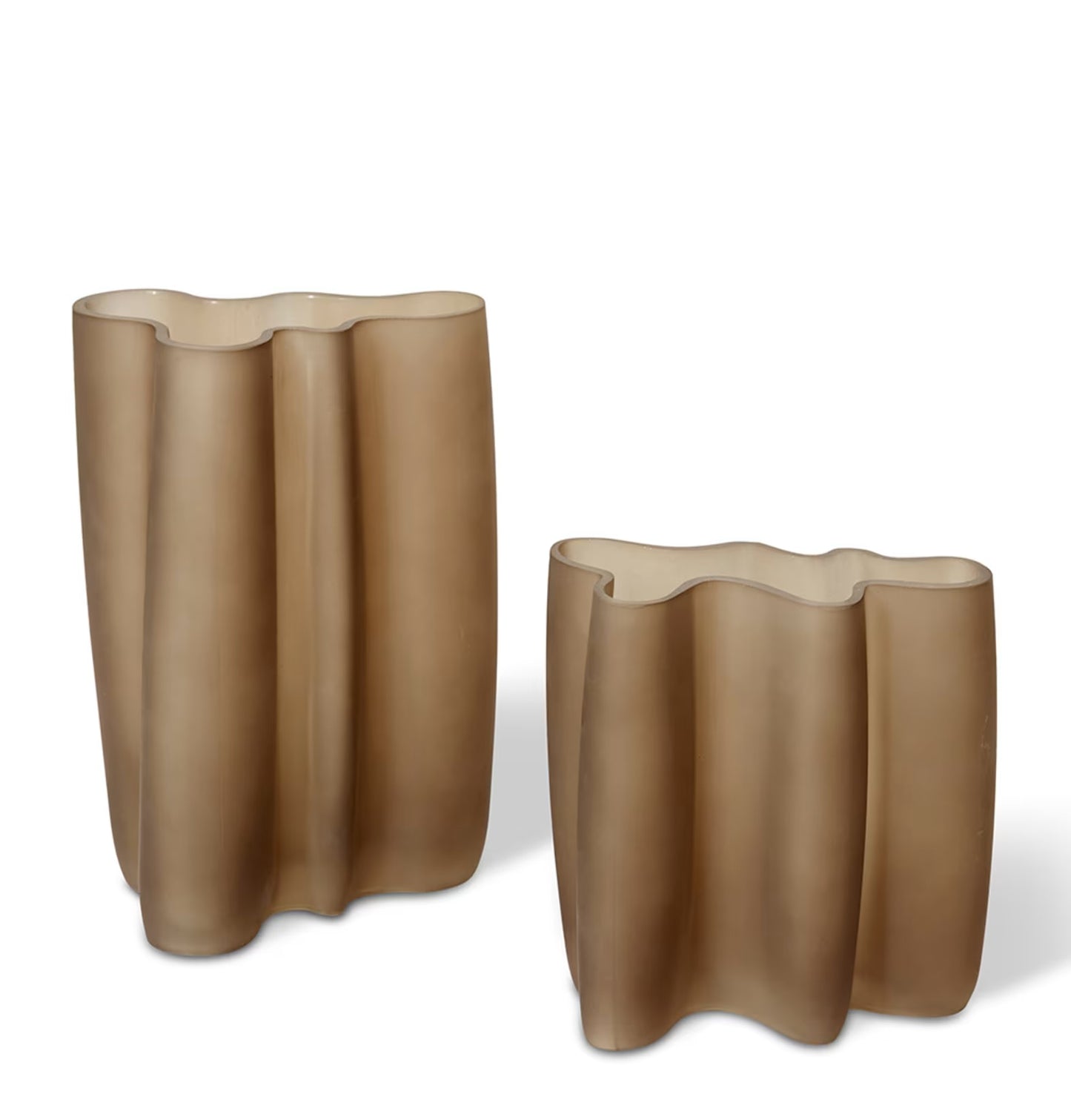 Victoria Vase Brown Small