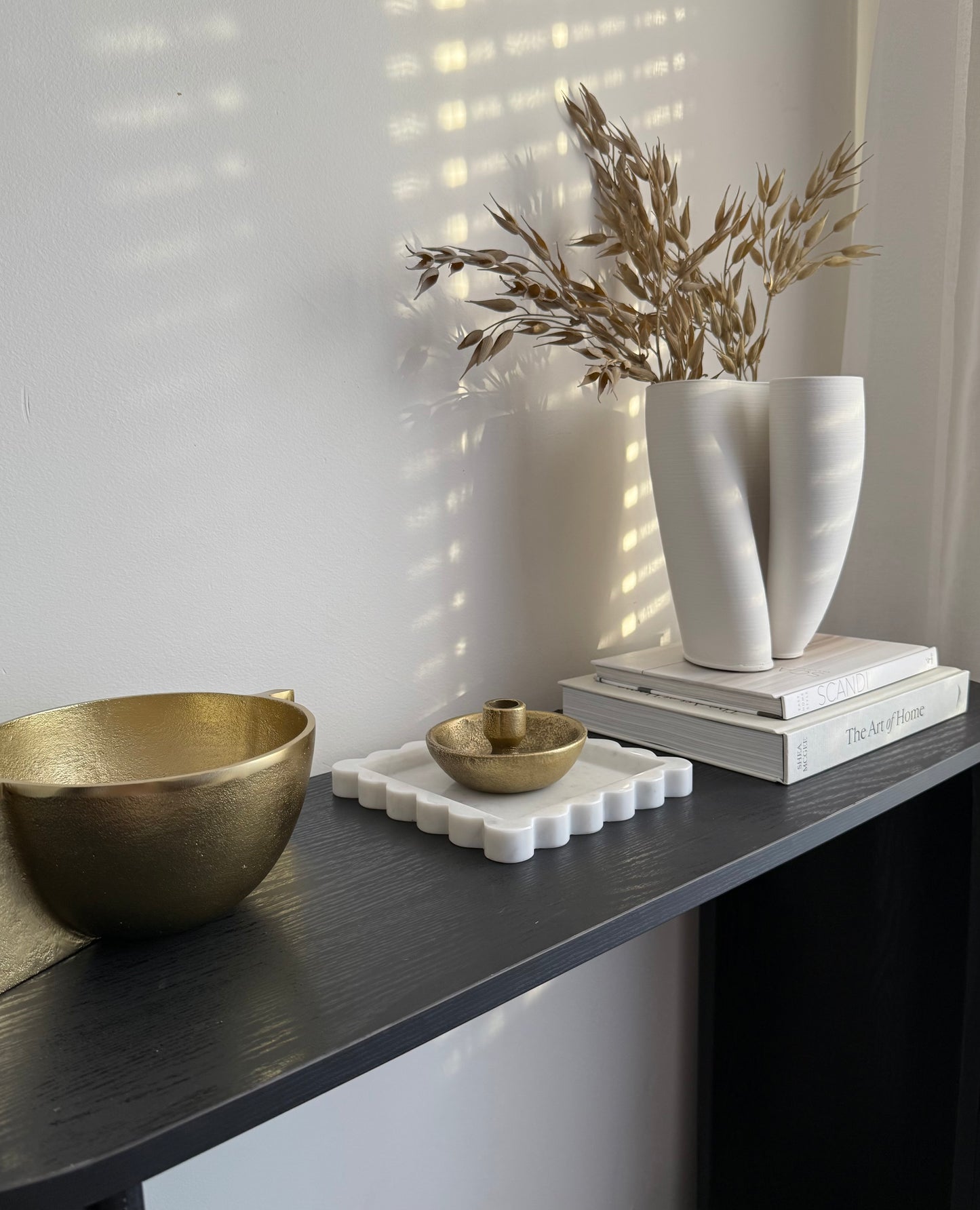 Jade White Vase Small