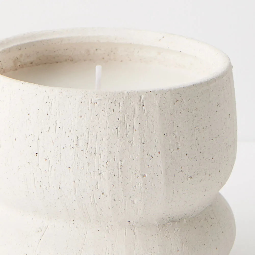 Bergamot Candle White