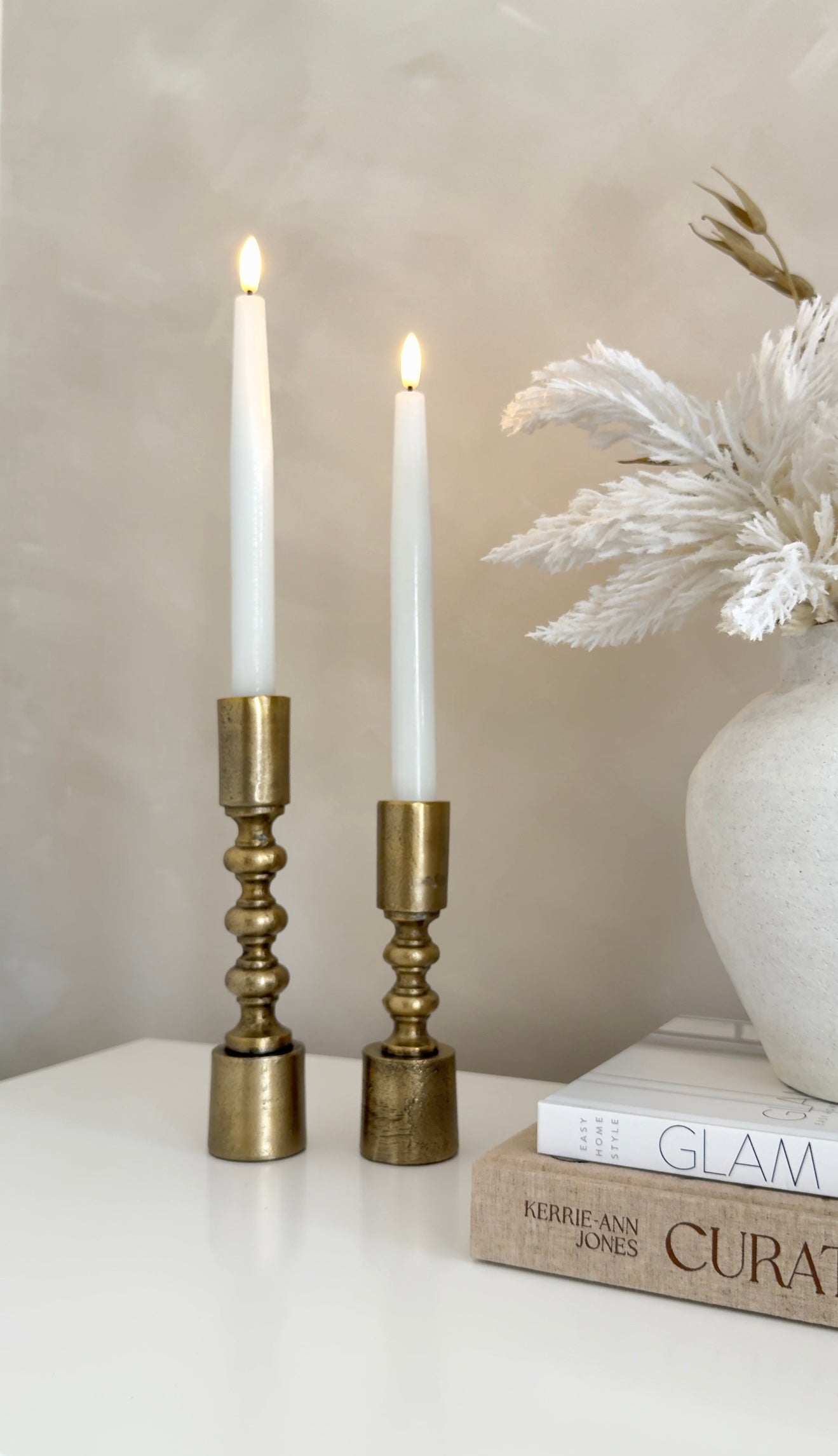 Wexford Brass Candle Holder