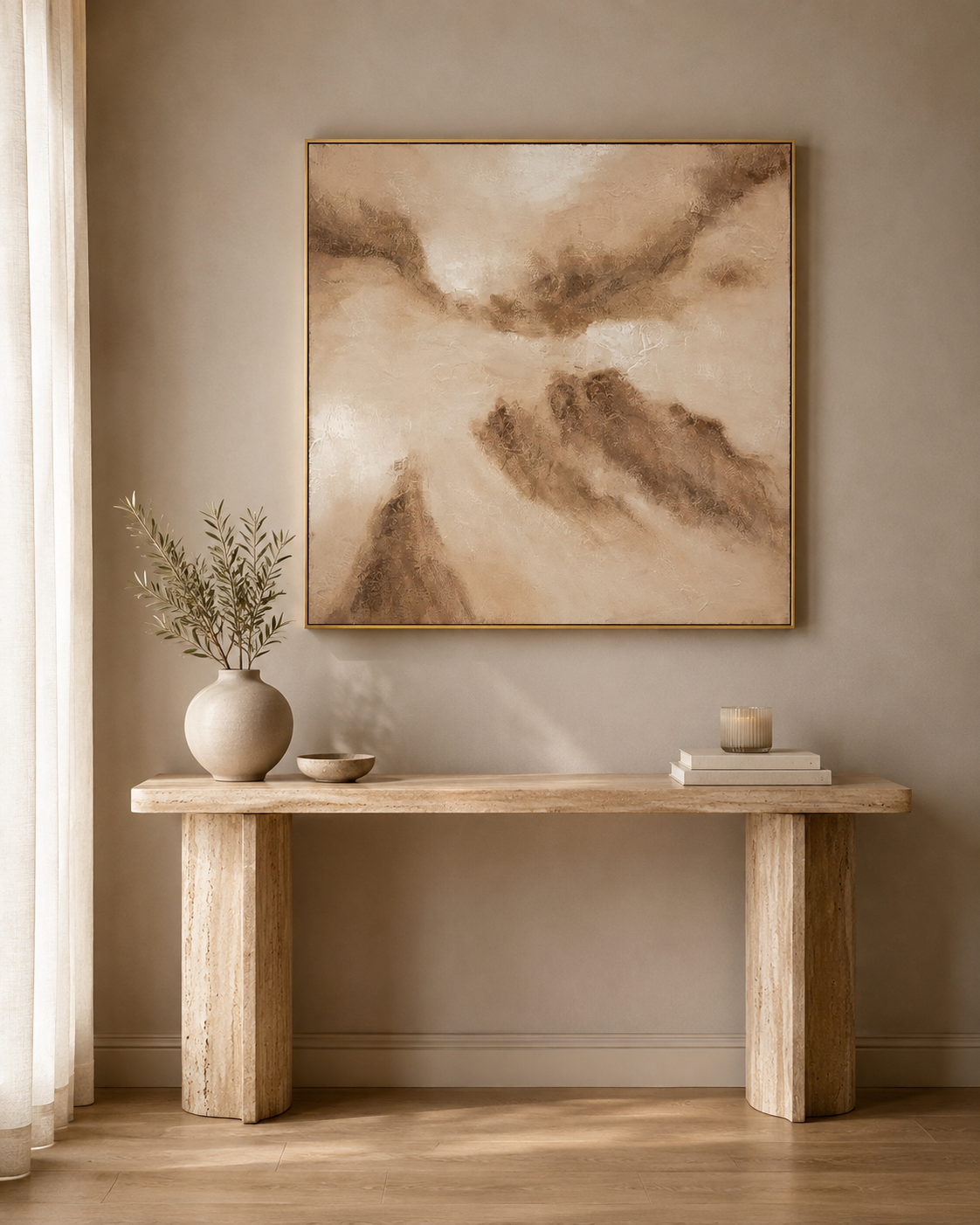 Mist Wall Art 100cm