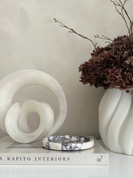 Marble Trinket Round