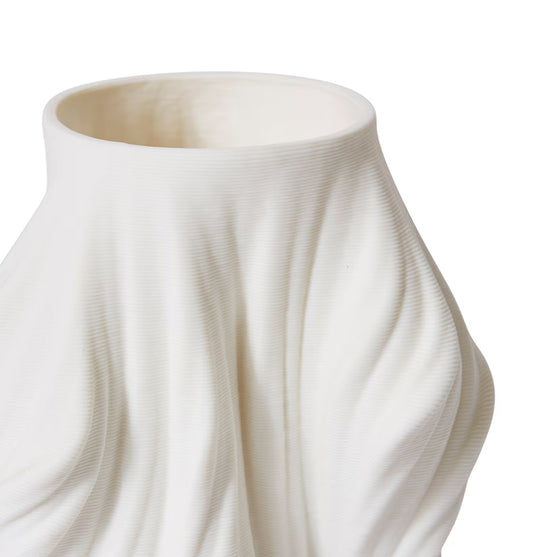 Aira White Vase 22cm