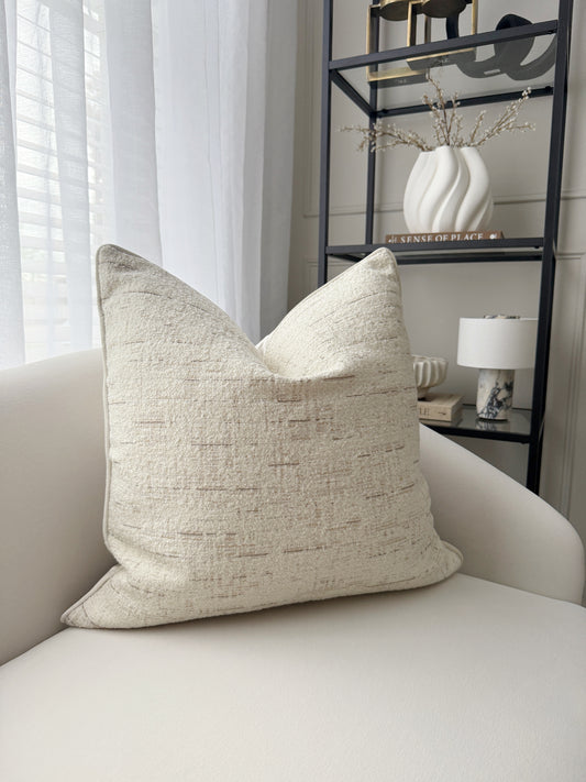 Ivory Mist Luxe Cushion Cover