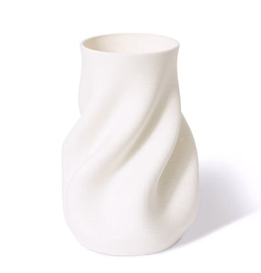 Luma White Vase 24cm