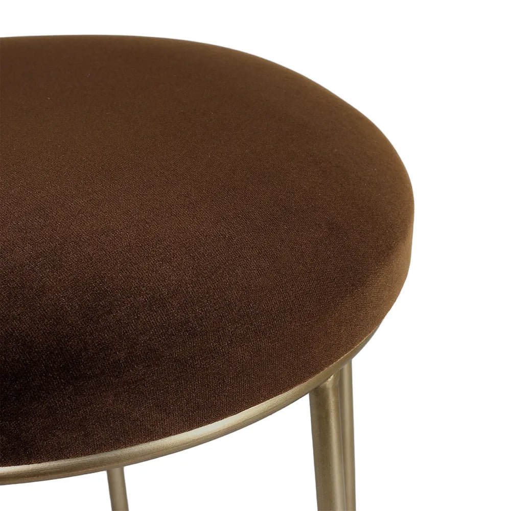 Axis Gold Steel Kitchen Stool