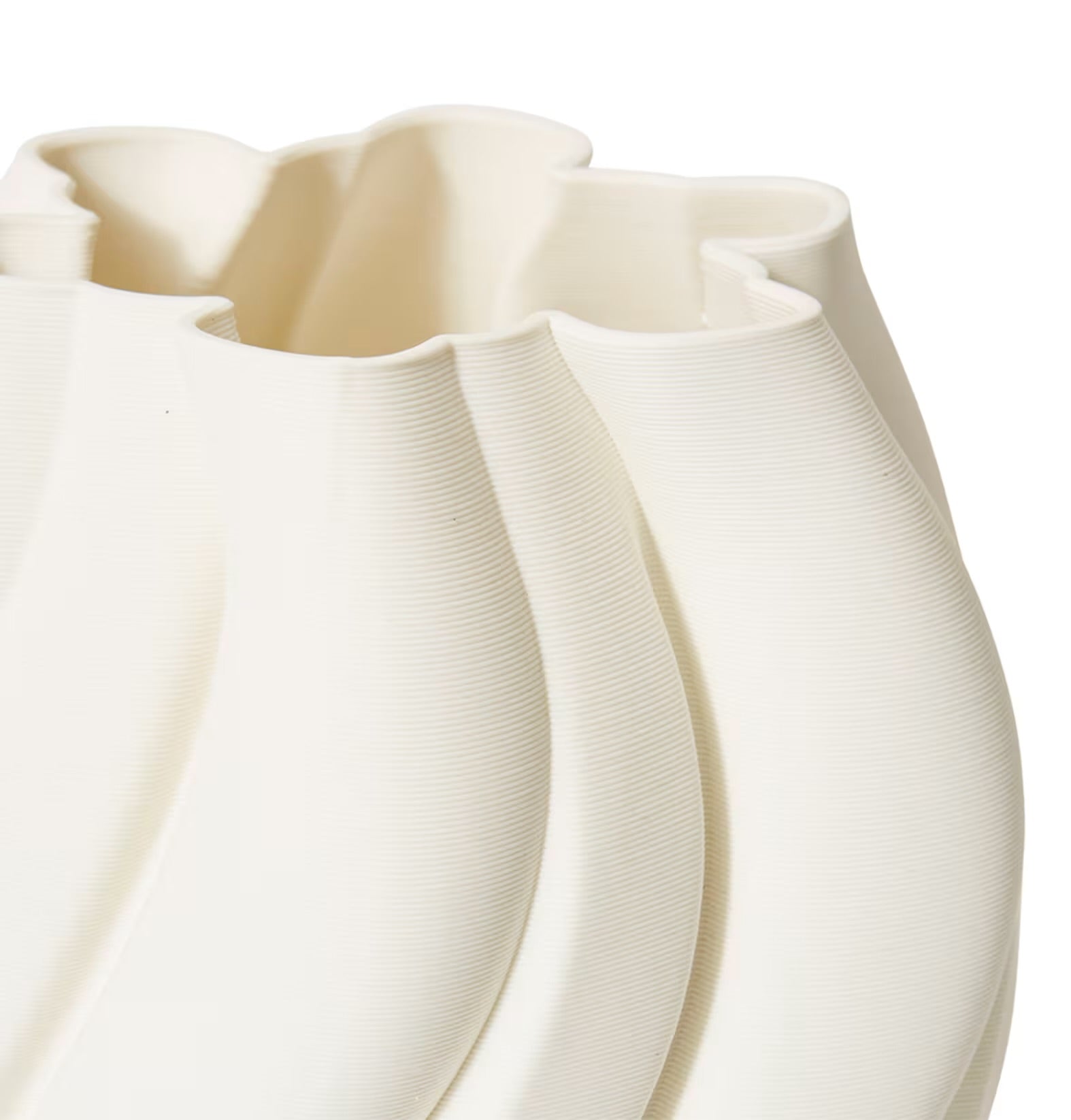 Celeste White Vase 26cm