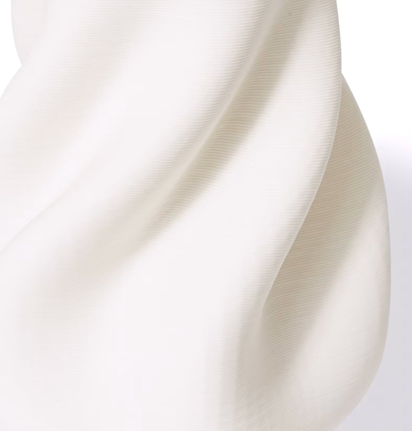 Luma White Vase 24cm