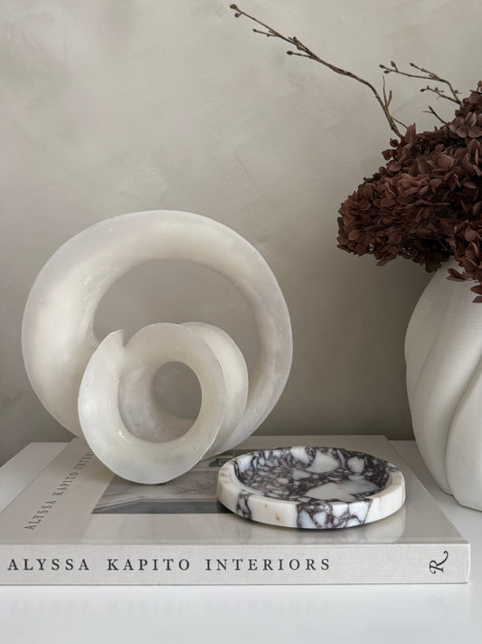 Halo White Sculpture