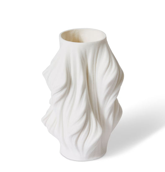 Aira White Vase 22cm