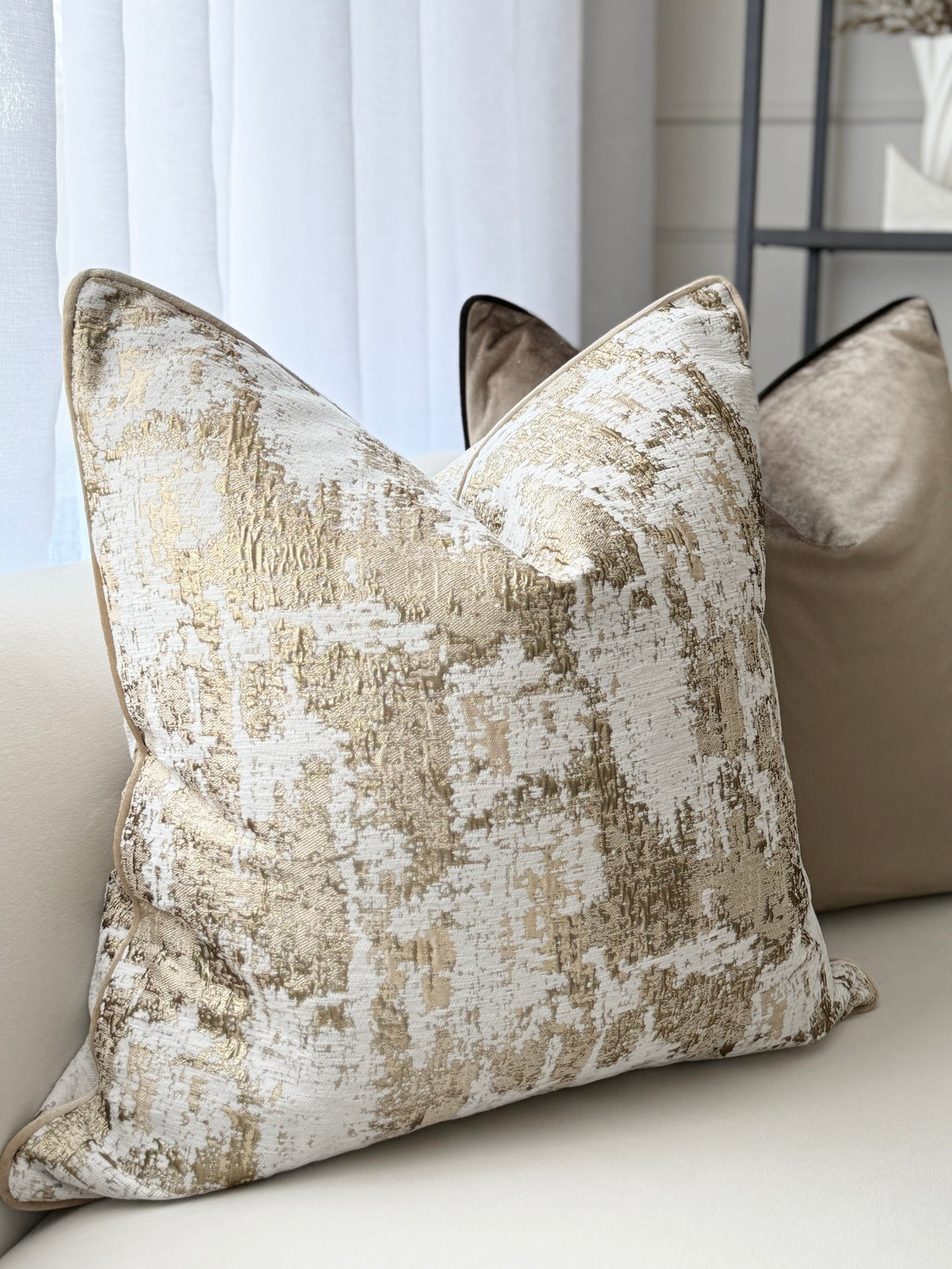Champagne Sand Luxe Cushion Cover 55cm