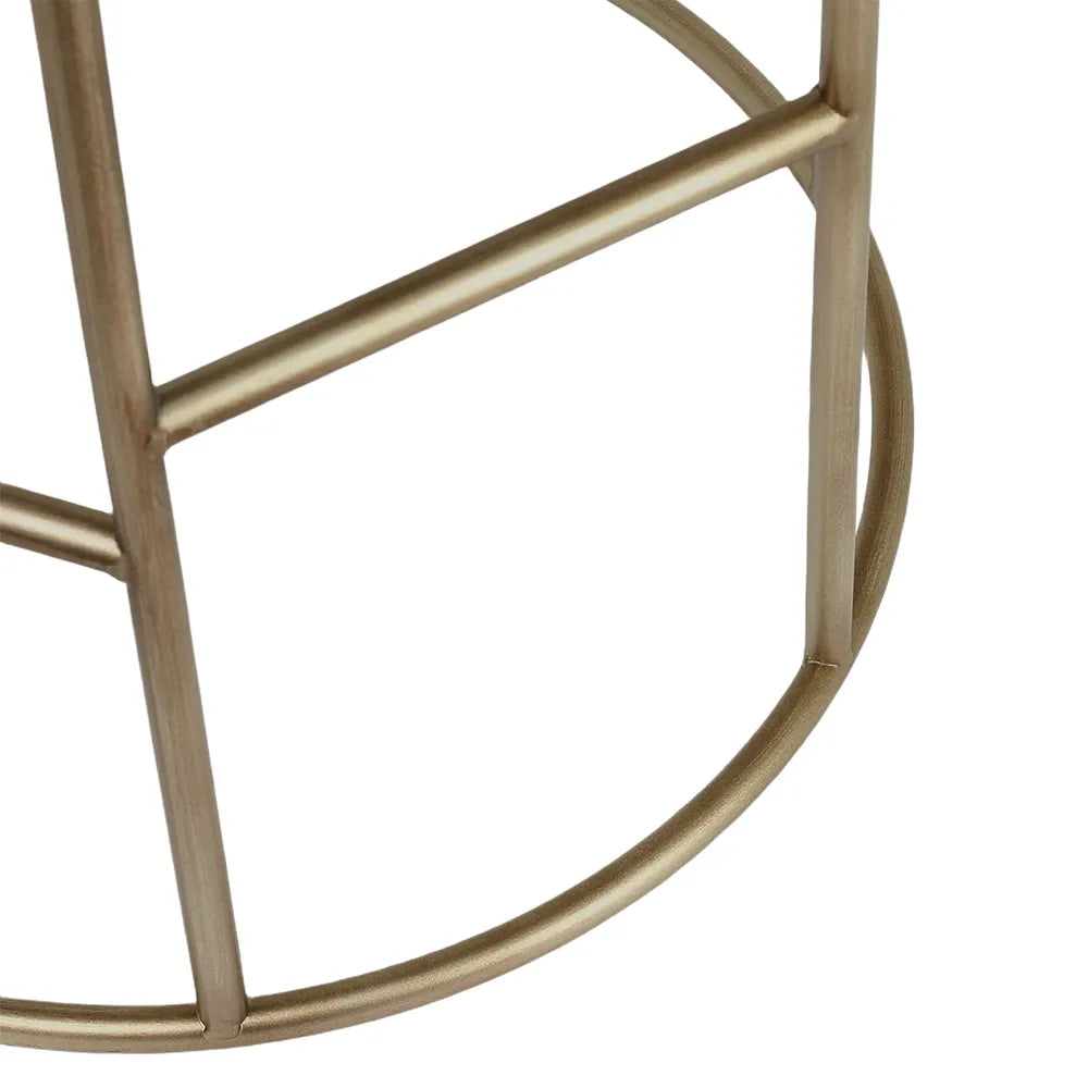 Axis Gold Steel Kitchen Stool