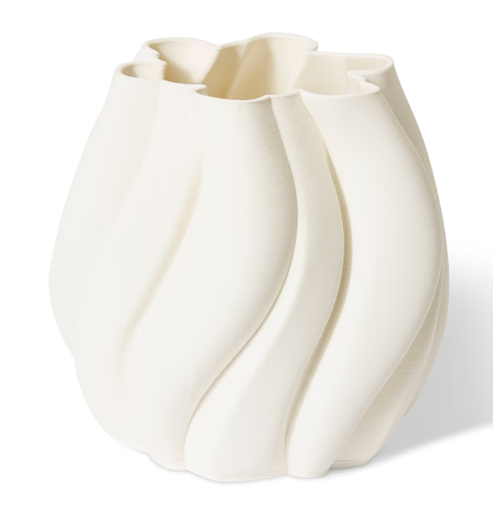 Celeste White Vase 26cm