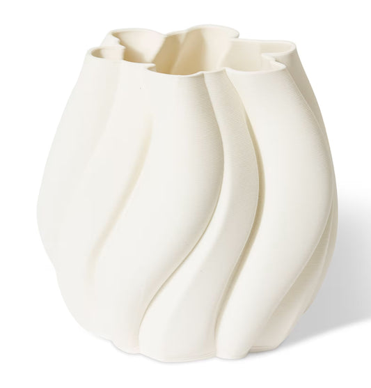 Celeste White Vase 26cm