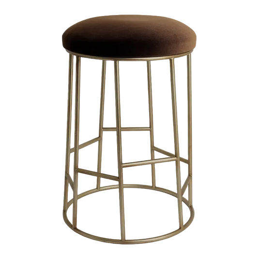 Axis Gold Steel Kitchen Stool