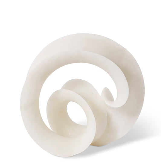 Halo White Sculpture