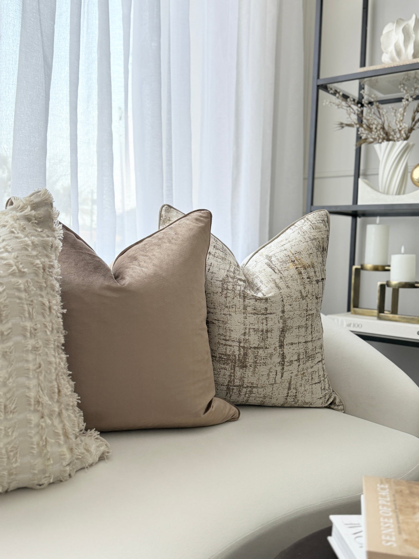 Anastasia Luxe Cushion Cover 55cm