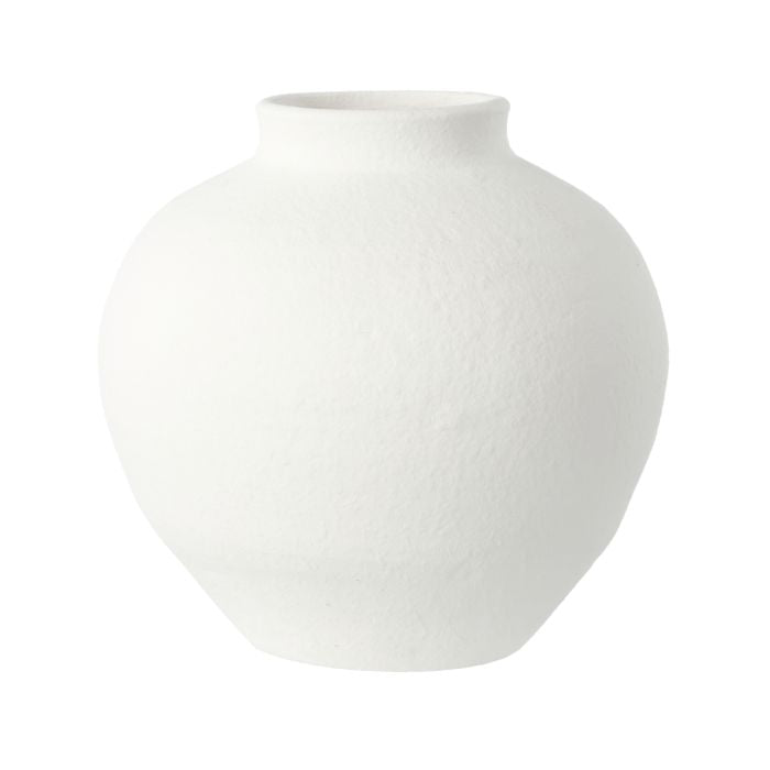 Cleo Vase White