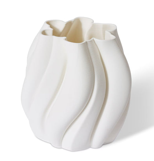 Celeste White Vase 20cm