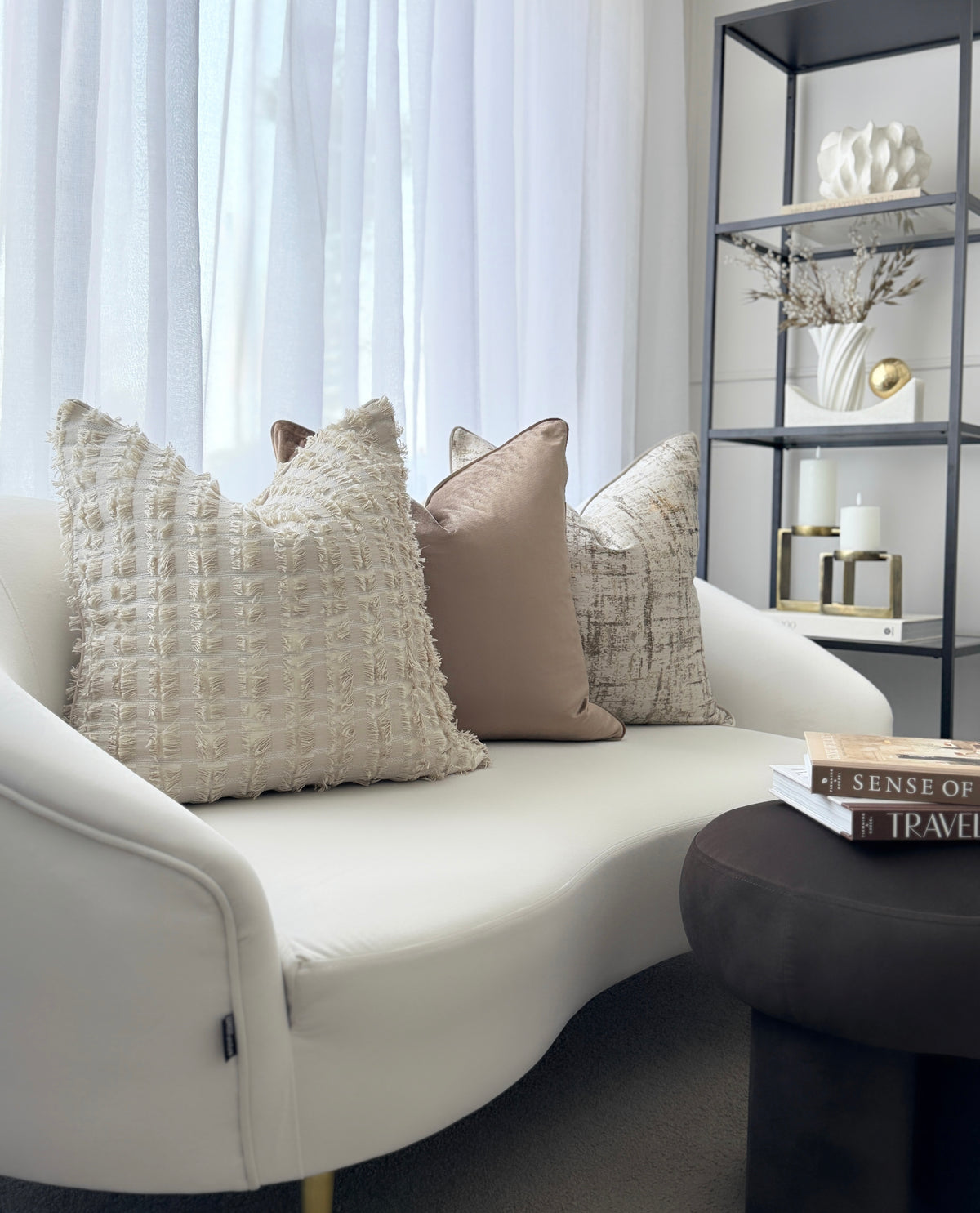 Camille Luxe Cushion Cover 55cm