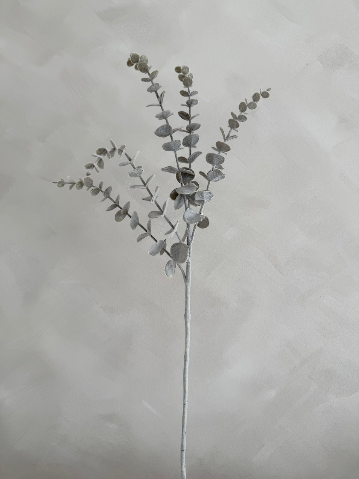 Dusty Gum Leaf Faux Stem