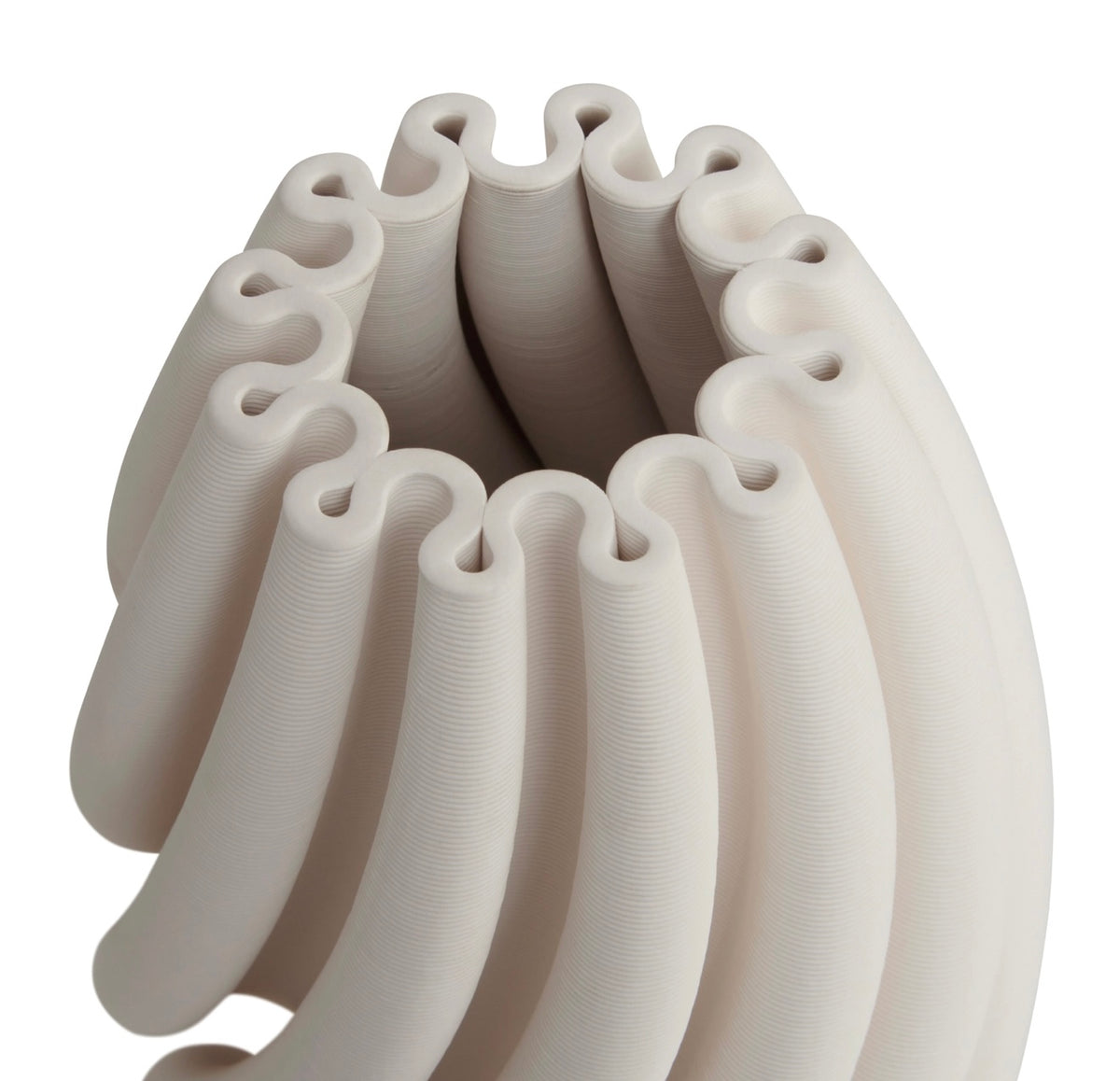 Stella White Vase 29cm