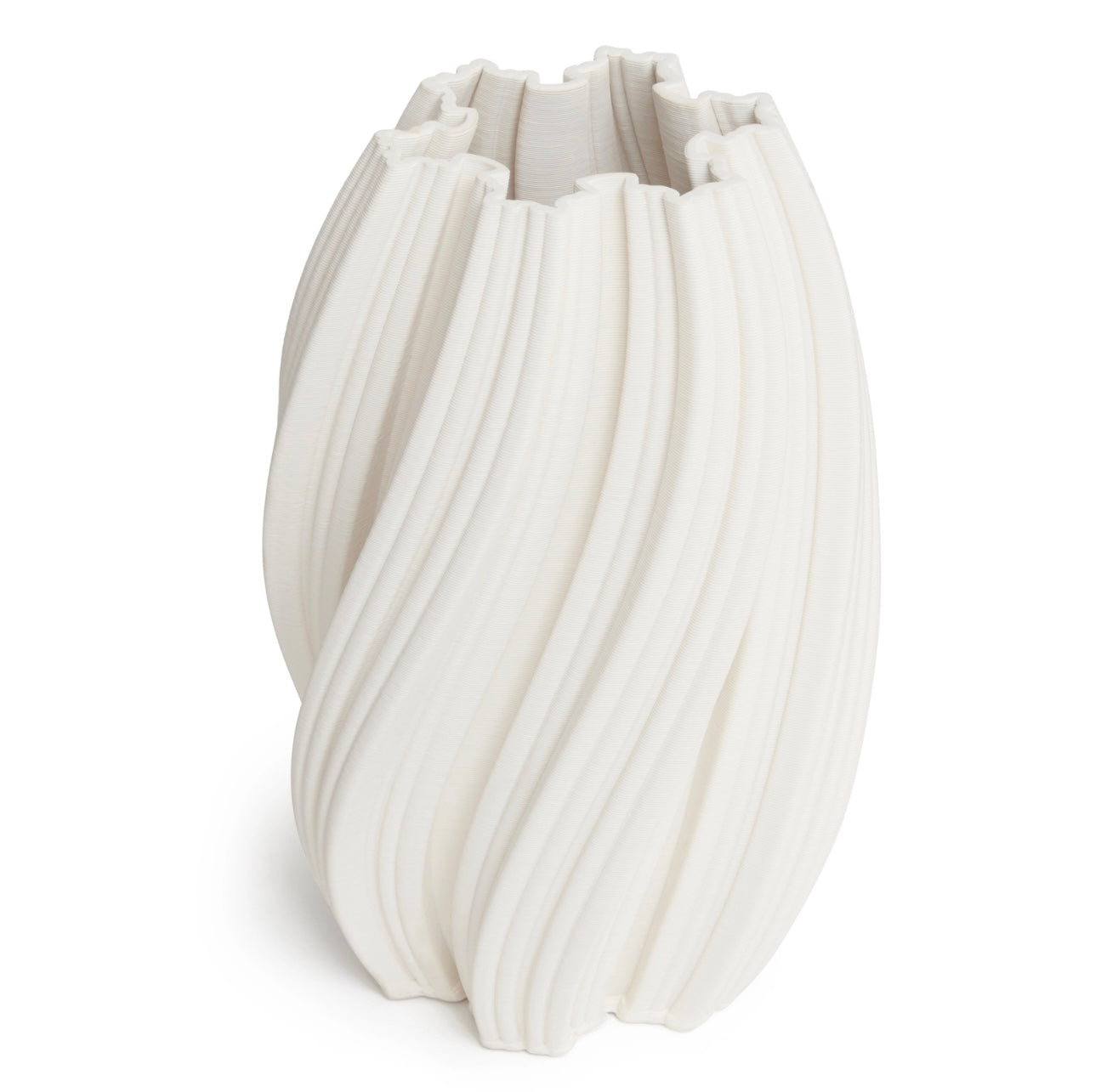 Emma White Vase 31cm