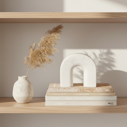 Marble Bookends